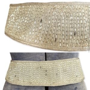 Vintage Jeromes Bead Embellished Belt